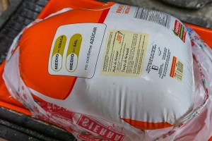 All food is marked with amount of fat, sugar, and salt