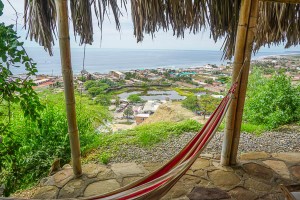 View from Kontiki Inn in Máncora